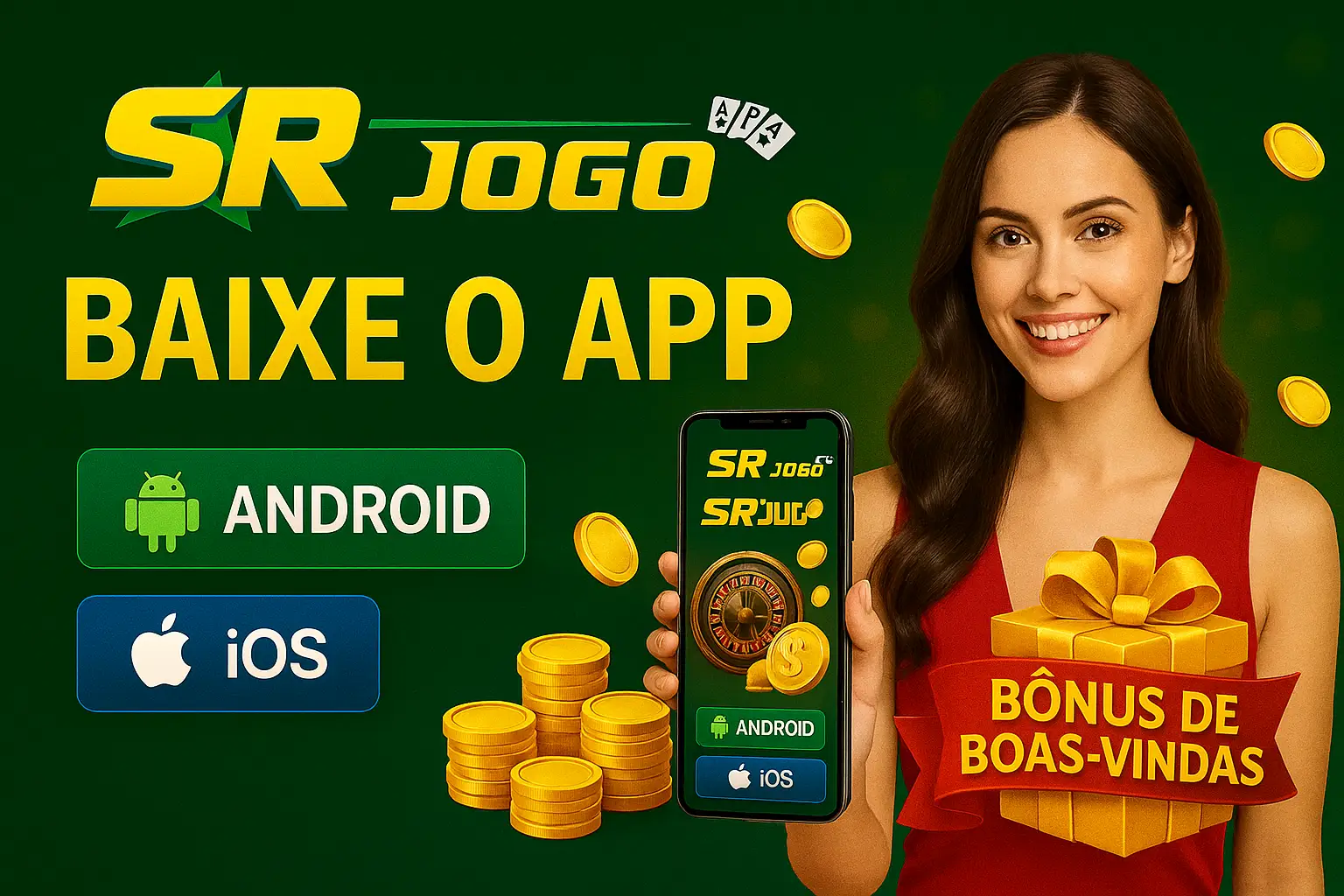 Baixar o SRJOGO Cassino App