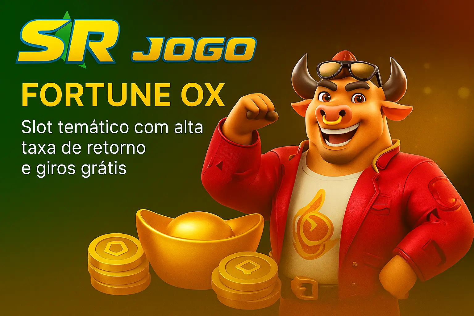 Fortune Ox no SRJOGO - Aposte Agora e Reivindique Seus Ganhos