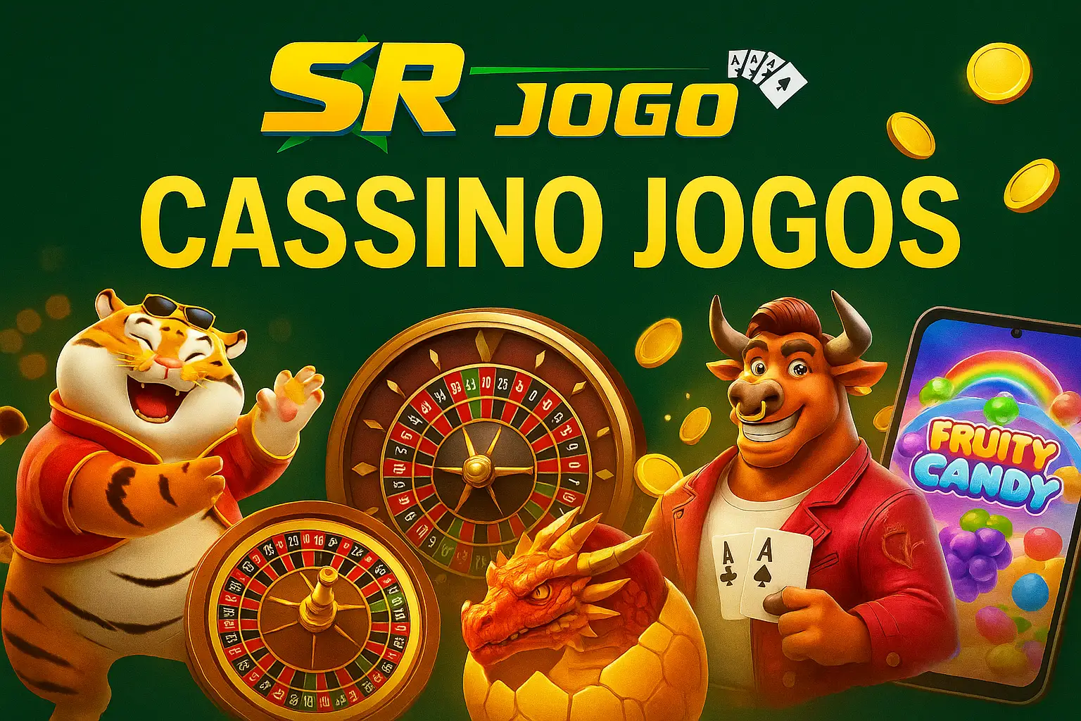 Jogos de cassino online inovadores e emocionantes na SRJOGO